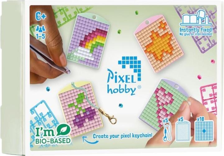 Actual product image Pixelhobby Pixel Schlüsselanhänger Themenbox - Süss