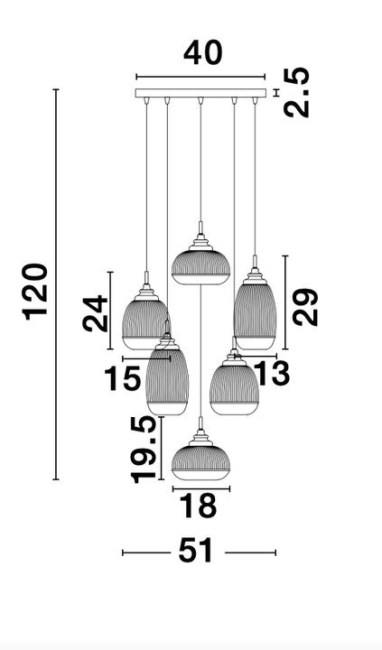 Produktbild Nova Luce Mond (E14)
