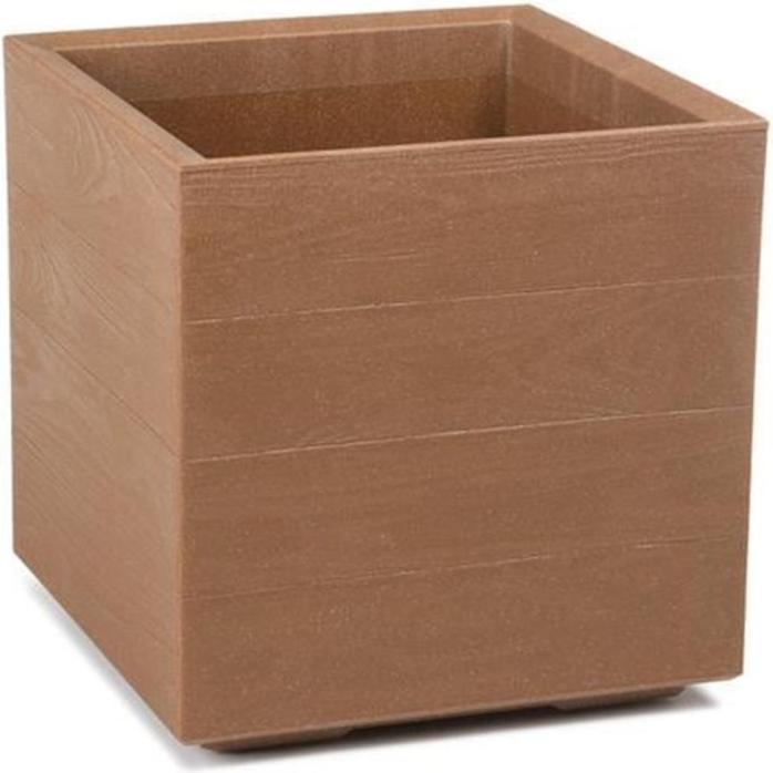 Neogard Planter Karo Eco, 40 cm, Wood (40 cm)
