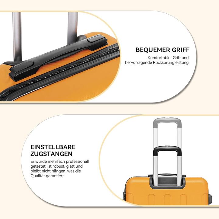 Immagine prodotto Beibye Hartschalen-Reisekoffer (70 l, M (50 - 90l))
