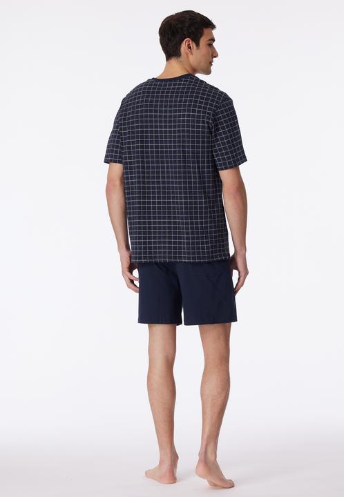 Image du produit Schiesser pyjama court shorty pyjama 100% coton | aussi en grande taille (64)