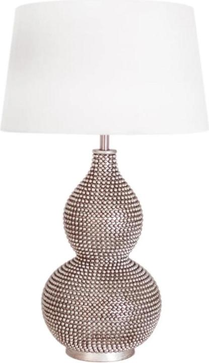 Image du produit By Rydens Lampe de table Lofty H55cm Satin / Abat-jour blanc E27 4001840-6508 (E27)