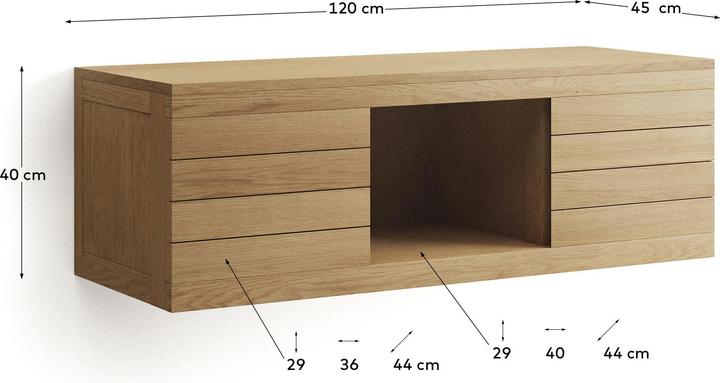 Produktbild Kave Home Kenta (45 x 120 cm)