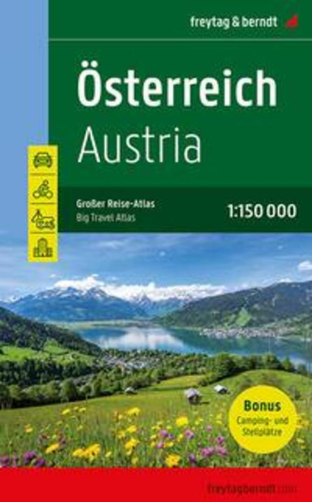 Produktbild Österreich, Autoatlas 1:150.000, freytag & berndt (freytag & berndt, Deutsch, Englisch)