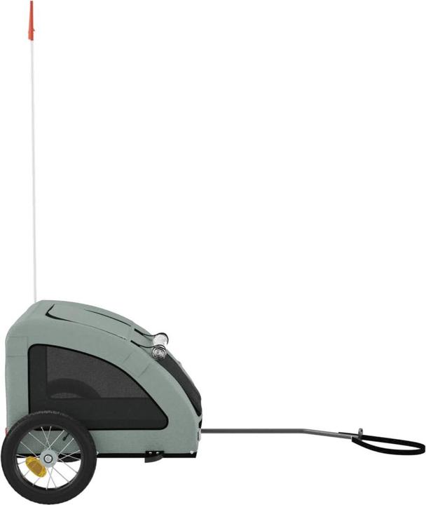 Actual product image VidaXL Fahrradanhänger Hunde Oxford-Gewebe und Eisen