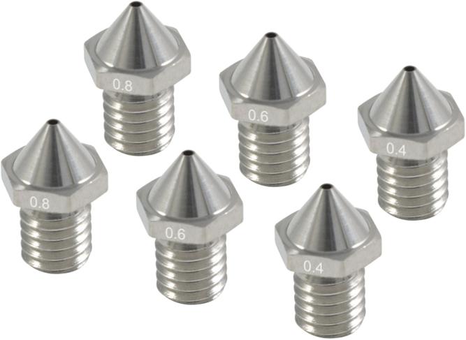 Immagine prodotto FlashForge Kit ugelli C3P 0,4/0,6/0,8 Accessori (Accessori)
