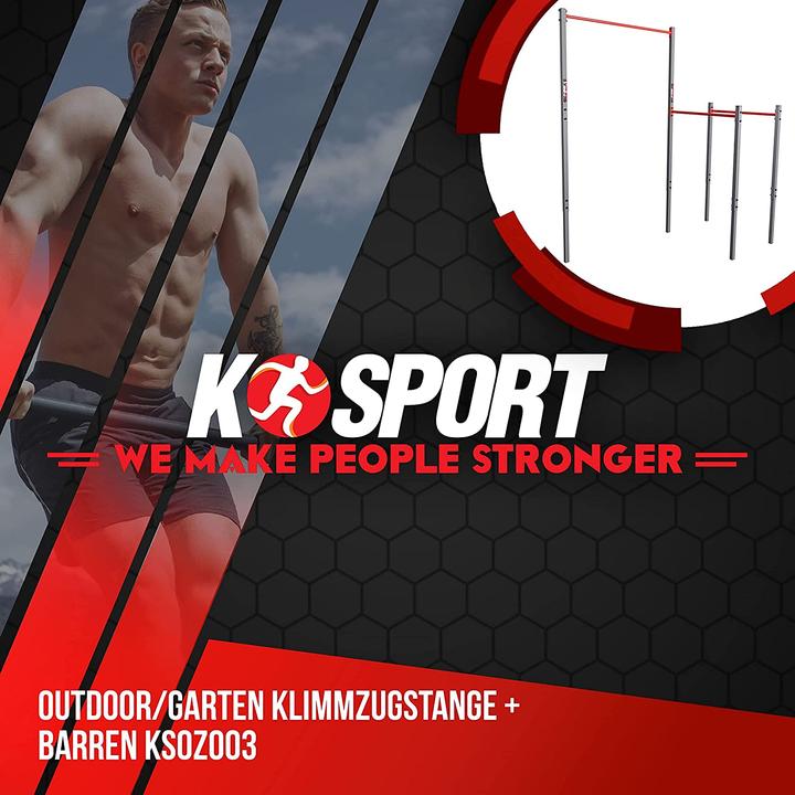 Immagine prodotto K-Sport Outdoor Klimmzugstange & Dip Station