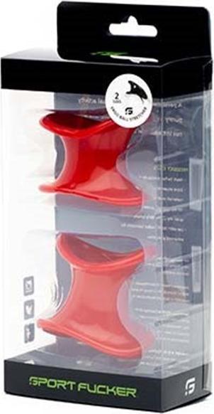 Produktbild Sport Fucker TPR Ergo Ball Stretcher 2er Set transparent (4 cm)