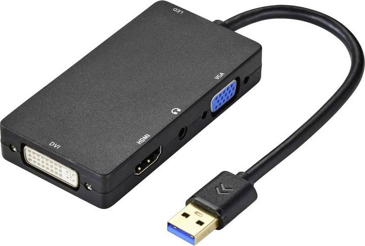 Produktbild Renkforce 8RF-4755602 (DVI, VGA, HDMI, 9.24 cm)