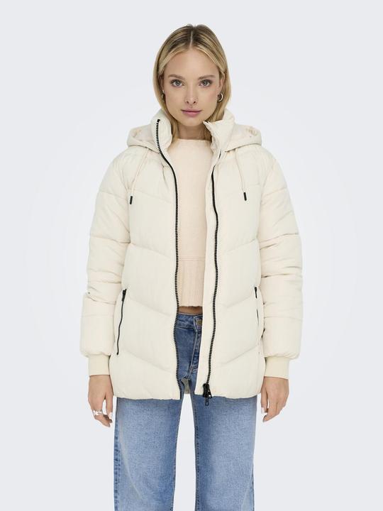 Immagine prodotto Only Giacca trapuntata con cappuccio Cappotto trapuntato (L)