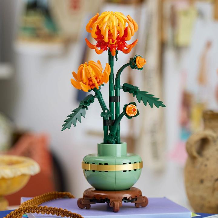 Actual product image LEGO Chrysantheme (10368, LEGO Botanical)