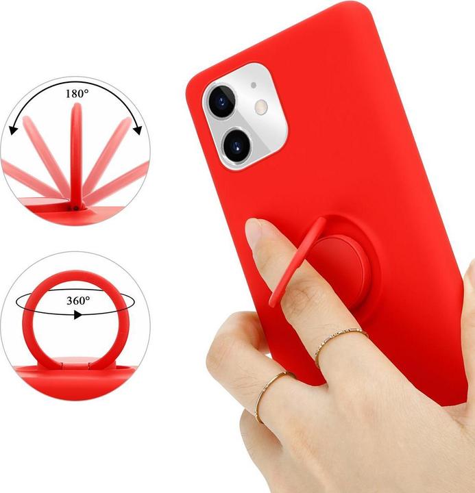 Image du produit Cadorabo TPU Liquid Ring Silicone Case Cover (Apple iPhone 11)