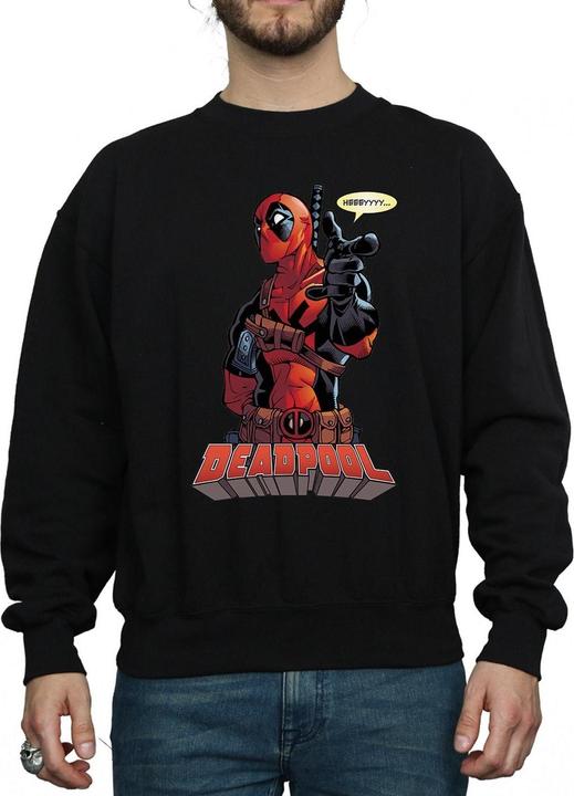 Deadpool Hey You Sweatshirt aus Baumwolle