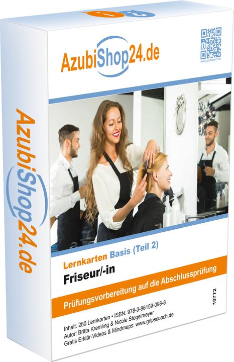 Produktbild Kombi-Paket Friseur Lernkarten (Deutsch, Nicole Stegelmeyer, Britta Kremling, Michaela Rung-Kraus, 2024)