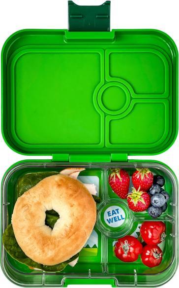 Produktbild Yumbox Panino (4 Unterteilungen) Jurasic Green Dino Znüni Lunchbox