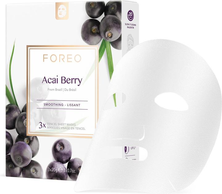 Actual product image Foreo Acai Berry Face Mask 20 g