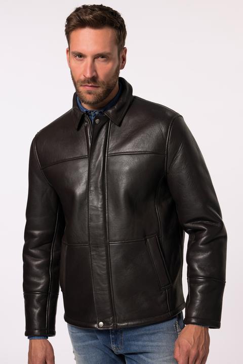 Produktbild JP1880 JP 1880 Lederjacke, Leder, weiches Lammnappa, Teddyfutter, bis 7 XL (XXL)