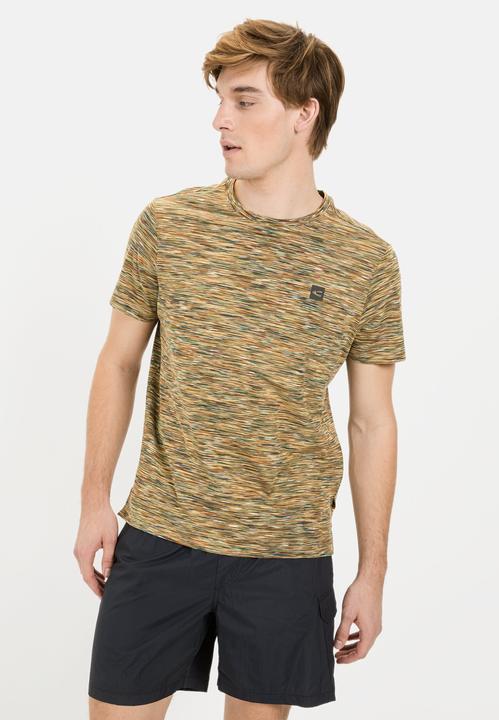Image du produit Camel Active Kurzarmshirt mit geripptem Kragen (XL)
