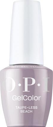 OPI Gelcolor Gel-Nagellack Opaque Dark Black & Gray Creme UV Cure (Taupe-Less Beach)