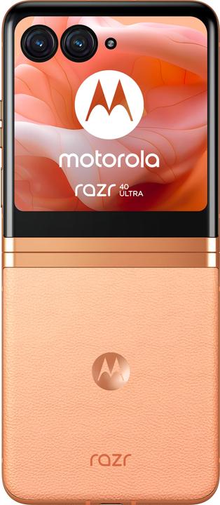 Produktbild Motorola Razr 40 Ultra (256 GB, Peach Fuzz, 6.90", SIM + eSIM, 12.58 Mpx, 5G)