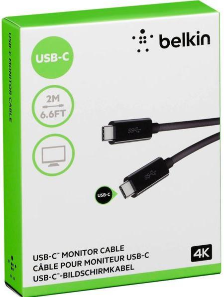Image du produit Belkin Câble pour moniteur (2 m, USB 3.1)