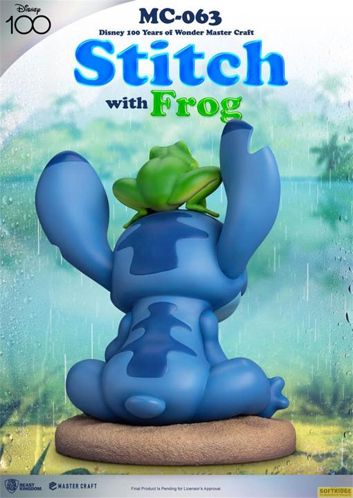 Image du produit Beast Kingdom DISNEY 100E ANN. - Stitch avec Grenouille -Statuette Master Craft 34cm