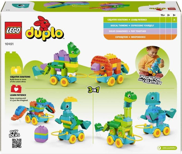 Immagine prodotto LEGO 10451 ® DUPLO® Dinos on wheels Set 3-in-1 (10451)