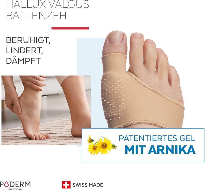 Actual product image Poderm Schutzorthese für Hallux Valgus