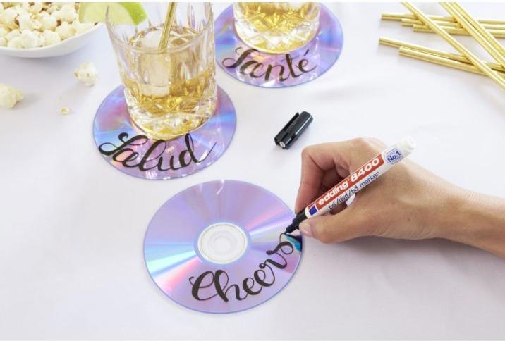 Produktbild Edding CD/DVD/BD Marker 8400 (Rot, 0.50 mm, 1 x)