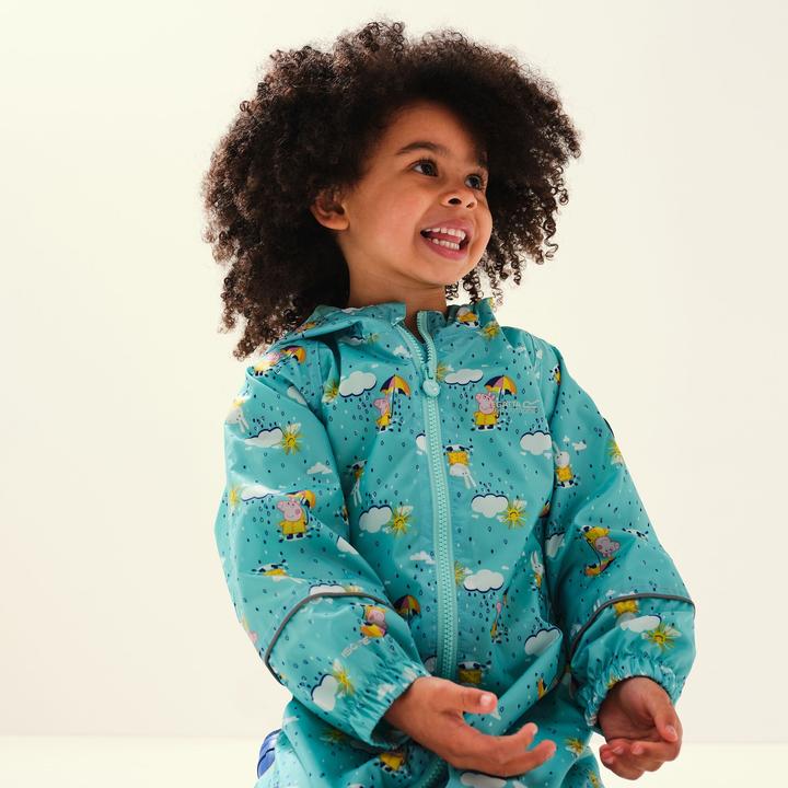 Actual product image Regatta Pobble Rain Suit Waterproof (110)