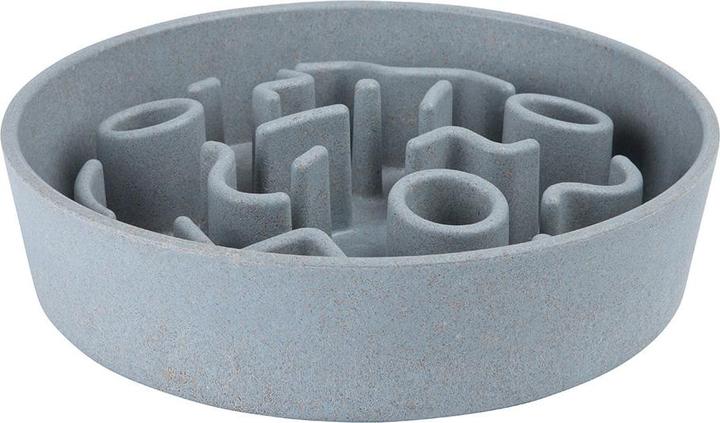 Immagine prodotto District 70 Alimentatore lento per cani Bamboo Ø 28 cm, blu ghiaccio (2.50 l)