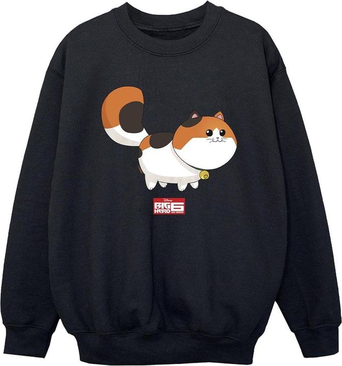 Disney Big Hero 6 Baymax Kitten Pose Sweatshirt Jungen (152, 158)
