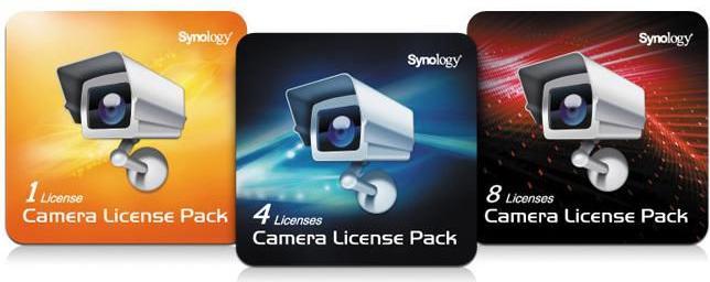 Produktbild Synology Camera License Pack (4 Lizenzen)