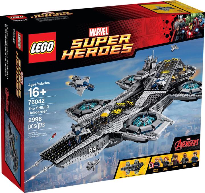 Actual product image LEGO The Shield Helicarrier (76042, LEGO Rare Sets, LEGO Marvel)