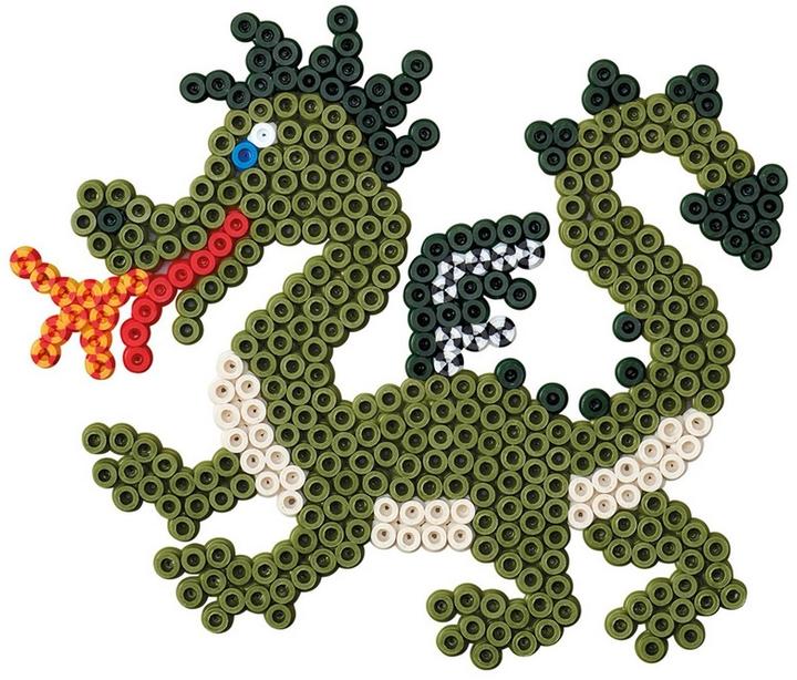 Produktbild Hama Perlen Bügelperlen Set Midi G1014211-0 Drache