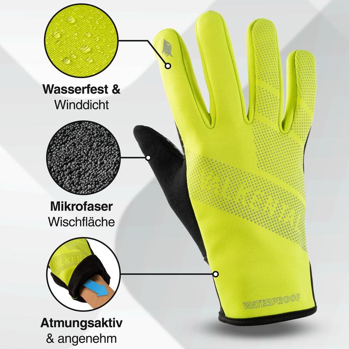 Produktbild Valkental GloRider Flex - Wasserfester Ãoebergangshandschuh mit Grip (L)