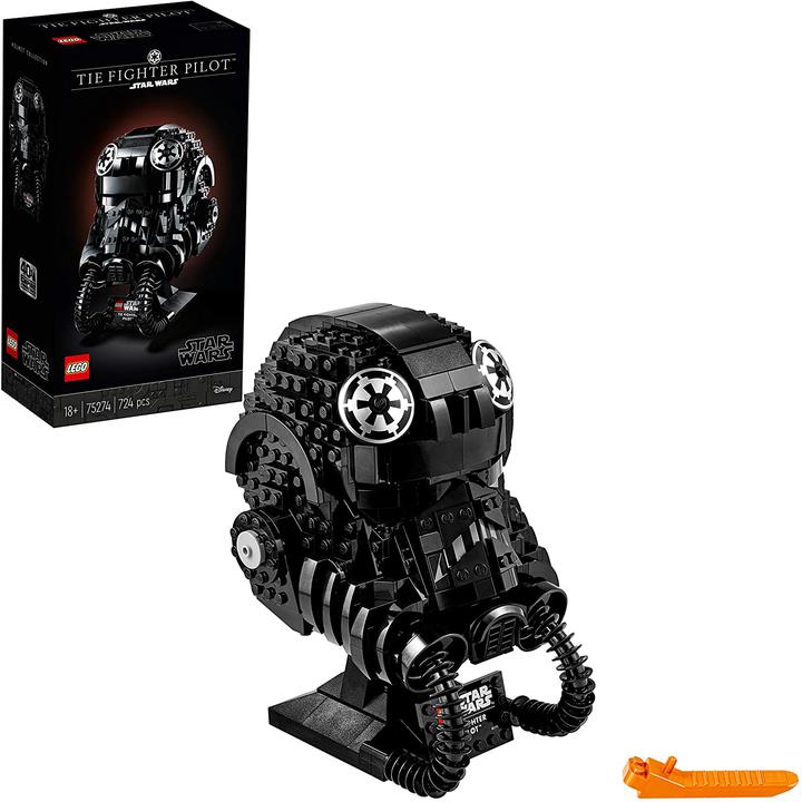 Produktbild LEGO TIE Fighter Pilot Helm (75274, LEGO Star Wars)
