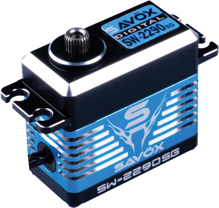 Savöx sw-2290sg (7,4v/55kg/0,13s) digital hv servo wasserdicht black line
