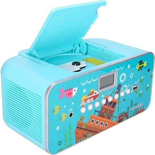 Immagine prodotto Muse M29KB Lettore CD per bambini CD, FM, USB Con microfono (FM, PLL, MW)