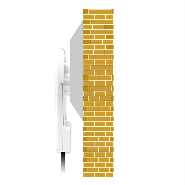 Produktbild LogiLink Flachwinkelstecker weiss