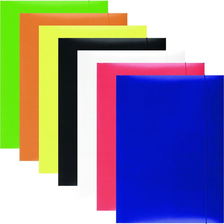 Actual product image Office Products folder, cardboard, a4, 300g/m2, 3 flaps, assorted colours (A4, 1 x)