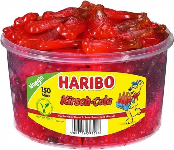 Produktbild Haribo Kirsch-Cola Fruchtgummi (150 Stk., 1350 g)