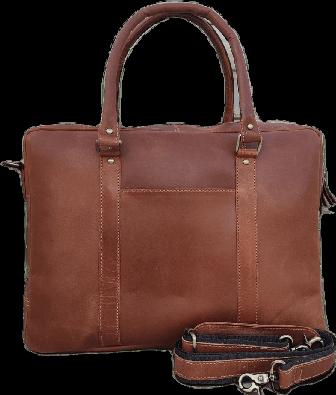 Only-Bags.Store Herren Leder Umhängetasche, Aktentasche, Satchel Tablet Ipad Laptop 16" Zoll, Leder College Tasche