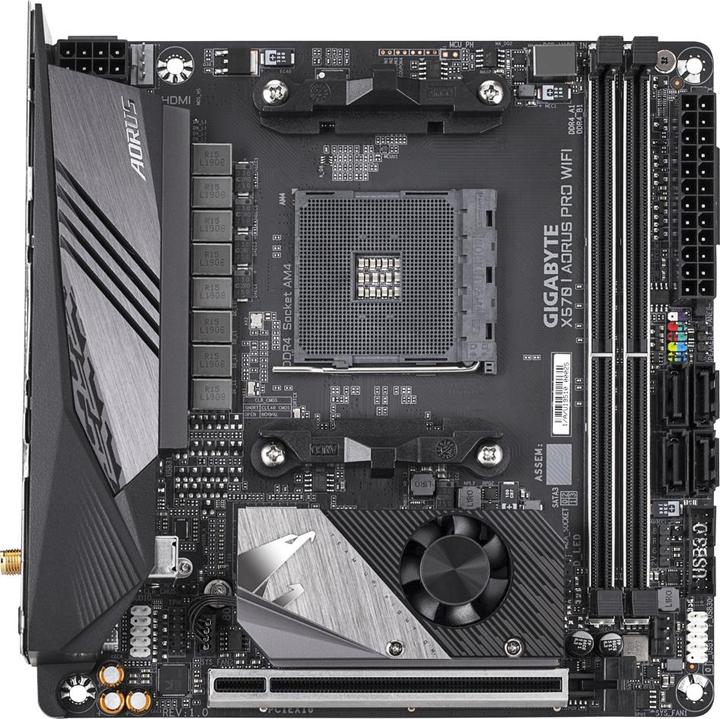 Immagine prodotto Gigabyte X570 I Aorus Pro WIFI (AM4, AMD X570, Mini-ITX)