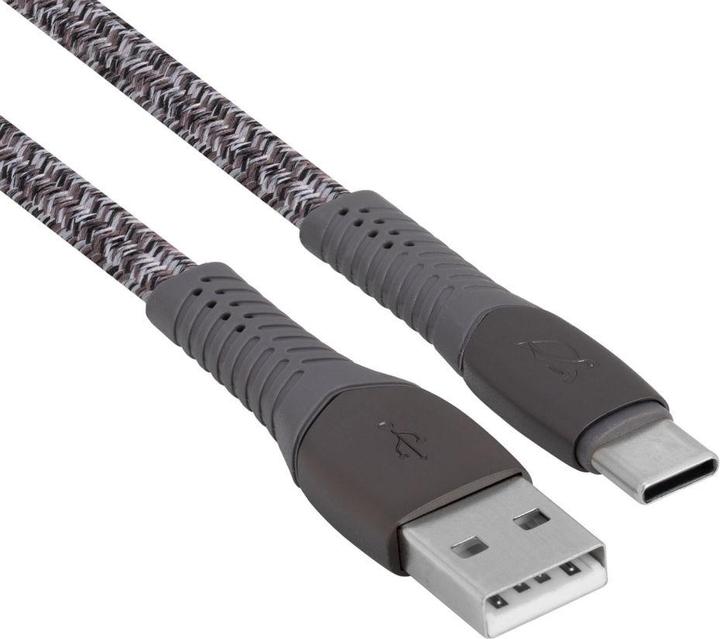 Image du produit Rivacase CÂBLE USB-C VERS USB2.0 /GREY PS6102 GR12 (1.20 m, USB 2.0)