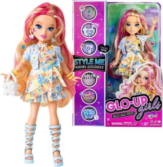 Immagine prodotto Far Out Toys Bambola GLO UP GIRLS con accessori Tiffany, serie 2, 83011