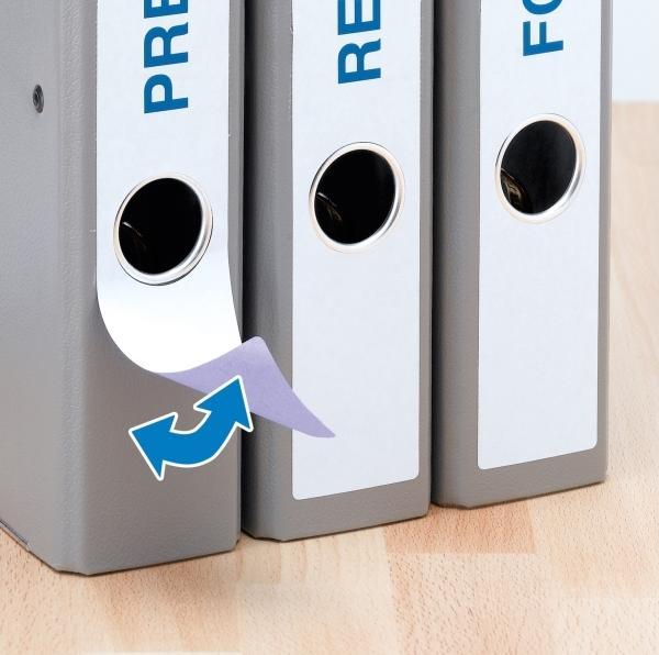 Actual product image HERMA Removable A4 file labels