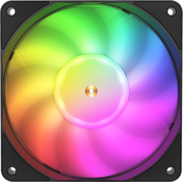 Produktbild Jonsbo HF1215 Slim PWM Lüfter, ARGB, 120mm (120 mm, 1 x)