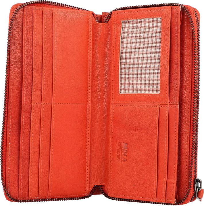 Actual product image Mika Ladies' wallet red/red