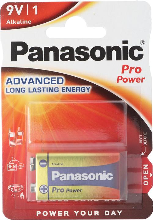Panasonic Pro Power (1 Stk., 9V Block, 680 mAh)